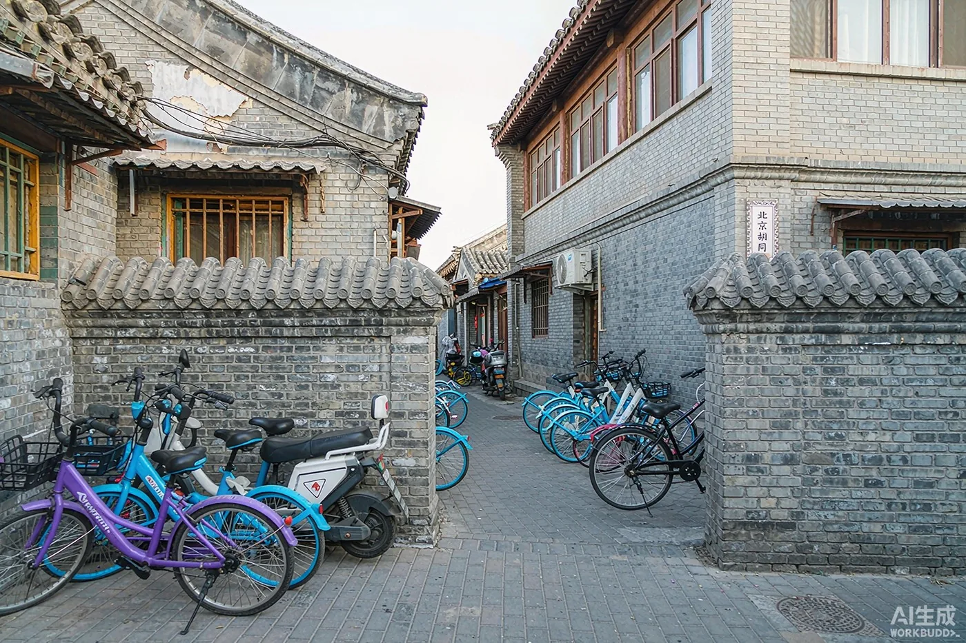 北京骑行与城市漫步