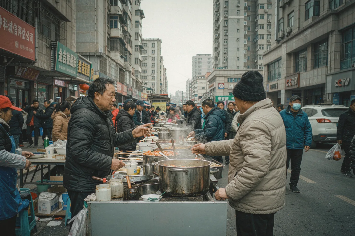 在中国应对强硬街头商贩：新手指南
